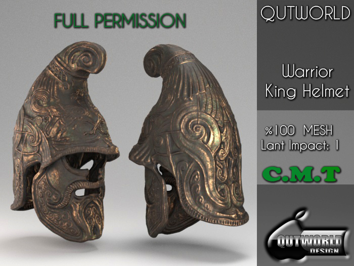 .::QUTWORLD Warrior King Helmet::.FP