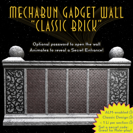 MechaBun Gadget Wall - Classic Brick