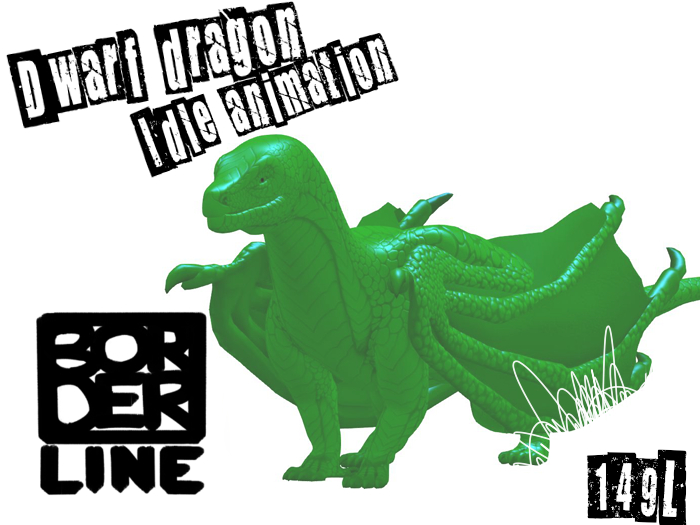 [Border]Line - ATC Dwarf Dragon Idle Replacement