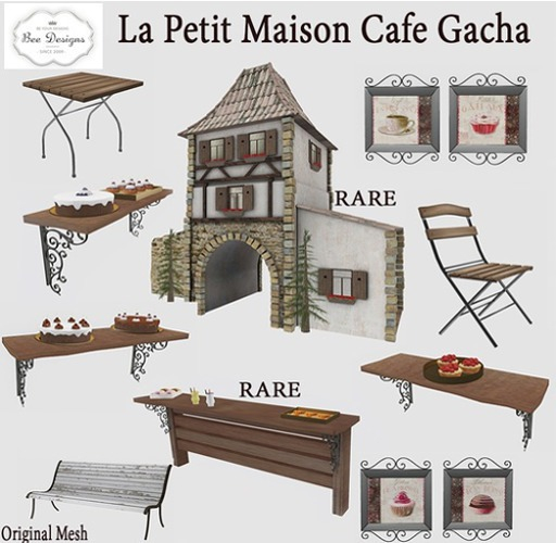 .:Bee Designs:. LPMC Gacha  Bench