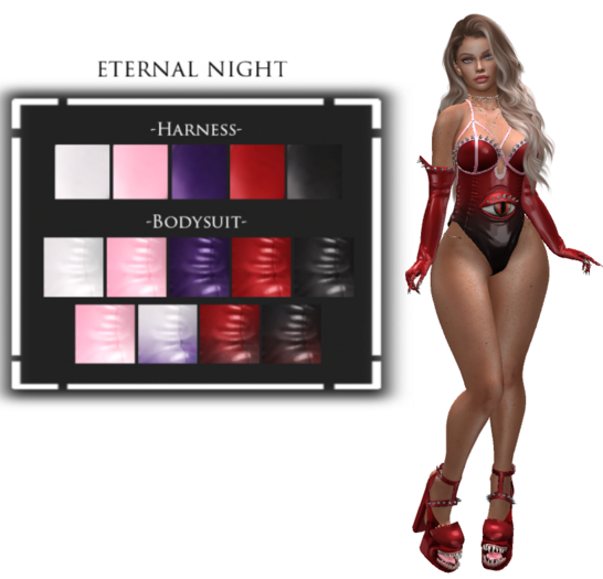 *Tentacio and .{PSYCHO:Byts}.* Eternal night. Elvira body RARE+