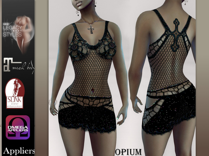 * Opium * Net dress