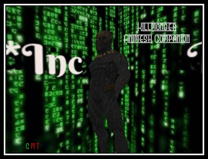 Killmonger Animesh Companion