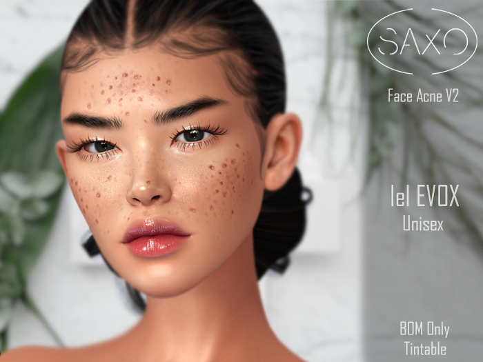 SAXO - Face Acne V2 lel EVOX Unisex (Tintable+BOM)