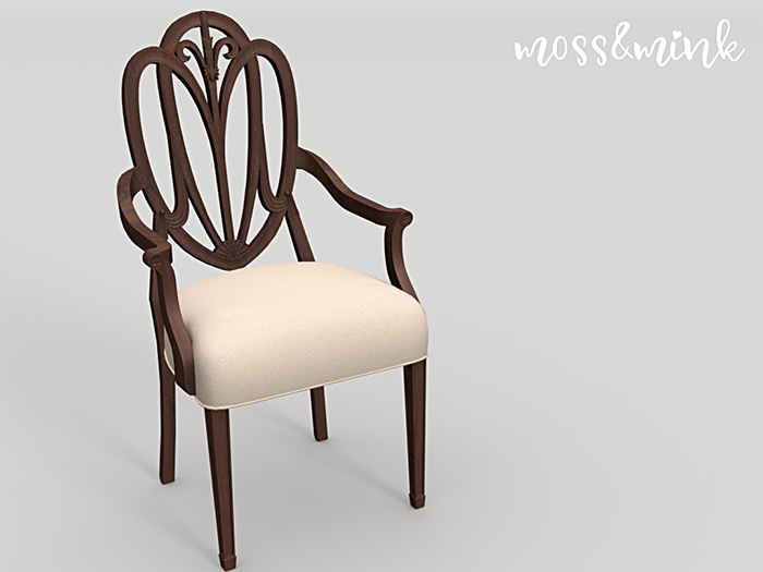 {moss&mink} Noelle Dining Chair