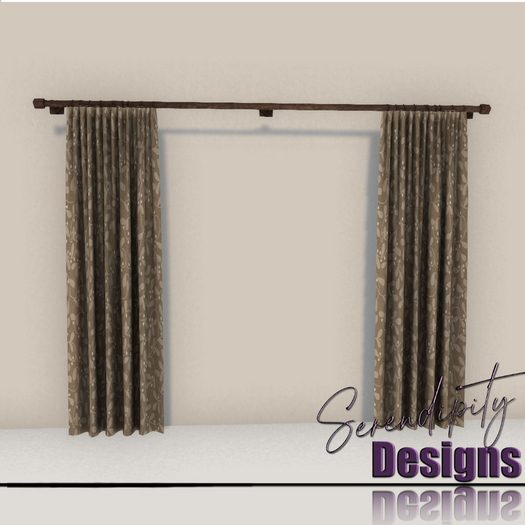 Serendipity Designs - Aspen Holiday Draperies 