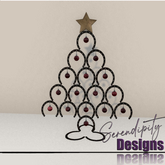 Serendipity Designs - Aspen Holiday Horseshoe Tree