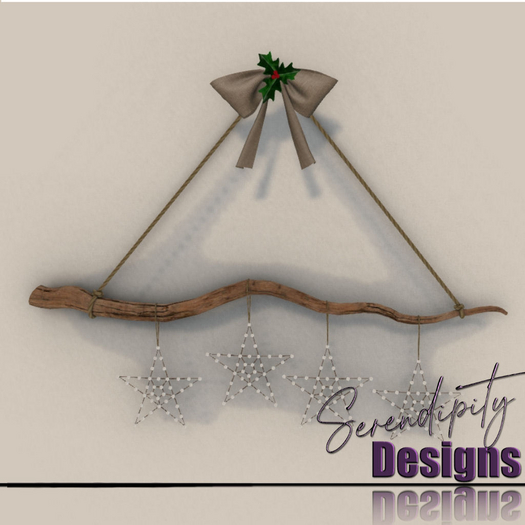 Serendipity Designs - Aspen Holiday Hanging Branch