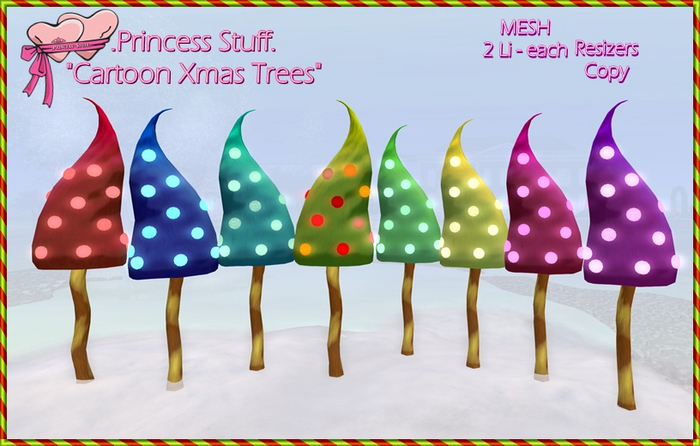 .Princess Stuff. [Cartoon X-Mas Tree Typ A] Fatpack_add