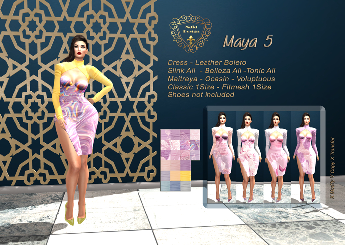 Nala Design - Maya Outfit 5 -  Mesh/Classic Bodies