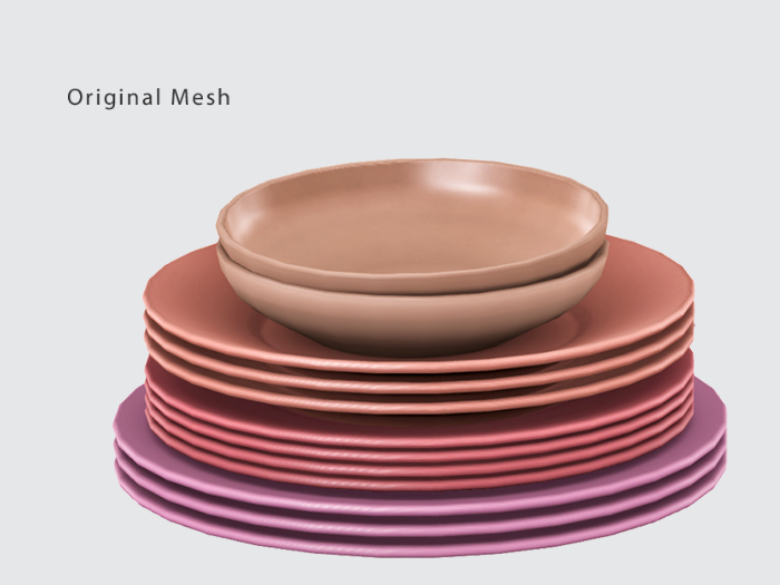ACORN Small Plate Stack -Blush