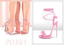 Look At Me. Plush : Heels - babypink