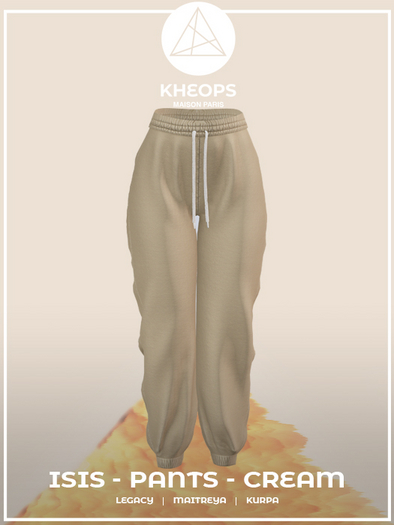 Kheops /\ ISIS SET - Jogging - Cream
