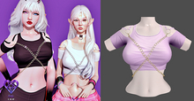 - sixx - Aramath Crop - Lavender