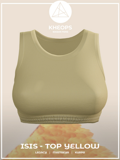Kheops /\ ISIS SET - Top - Yellow