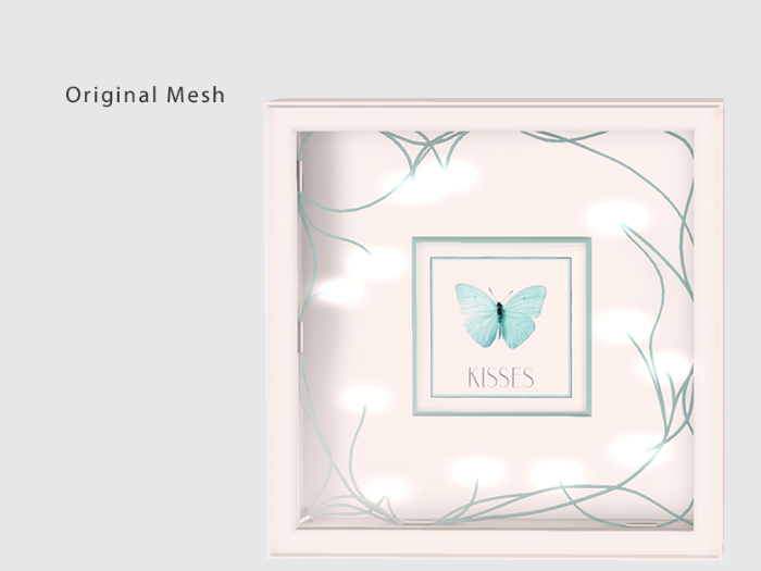 ACORN Shadow Box  Butterfly Green