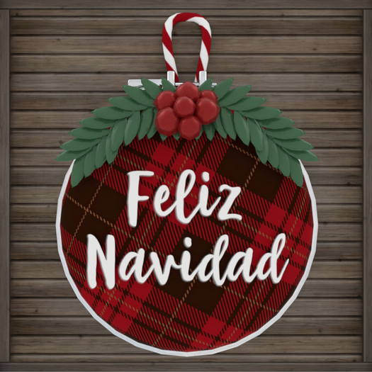 Day Dreamer - Tartan Hanger (Feliz Navidad) - UNPACK