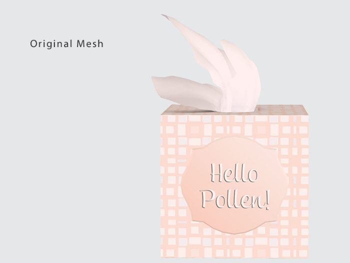 ACORN Tissue Box - Hello Pollen