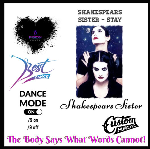 [Fusion Dancer]  Shakespears Sister - Stay