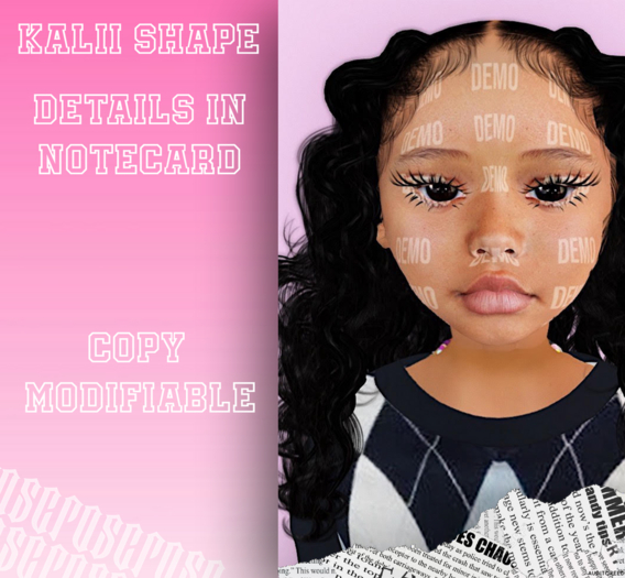 KALII SHAPE// Genus Baby Face// Bebe Youth