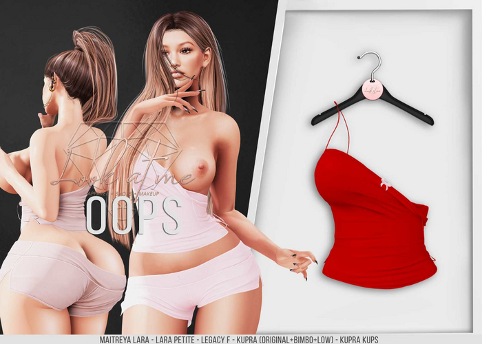 Look At Me. Oops : Top - red