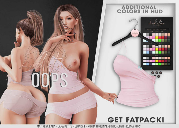 Look At Me. Oops : Top - FATPACK