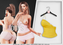 Look At Me. Oops : Shorts - yellow