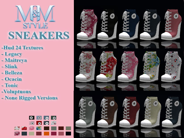 M&M STYLE-Women's Wedge Sneakers-NOV21