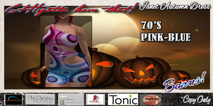 70'S PINK-BLUE