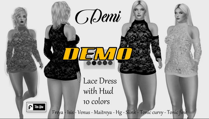 ::F:: DEMI DRESS DEMO (ADD)