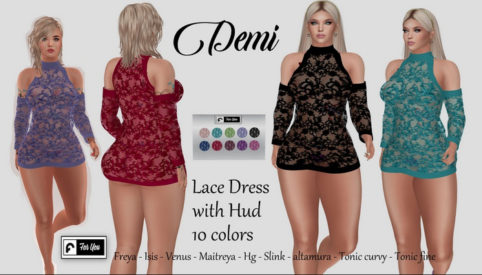 ::F:: Demi Dress Fatpack (ADD)