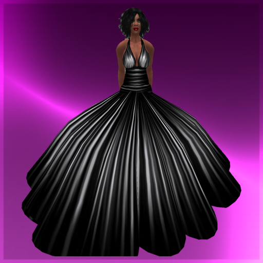 Bliss Couture Christina Gown Silver