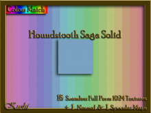 Houndstooth Saga Solids Seamless Texture Set