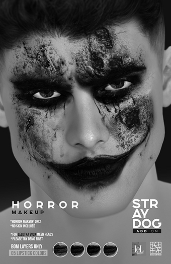 *DEMO* Stray Dog - HORROR MAKEUP - LELUTKA EVOX