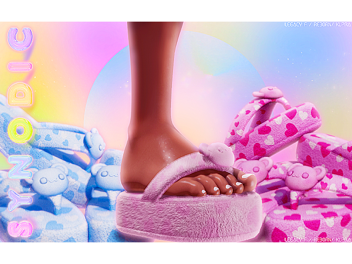 Synodic. // Pooky slippers