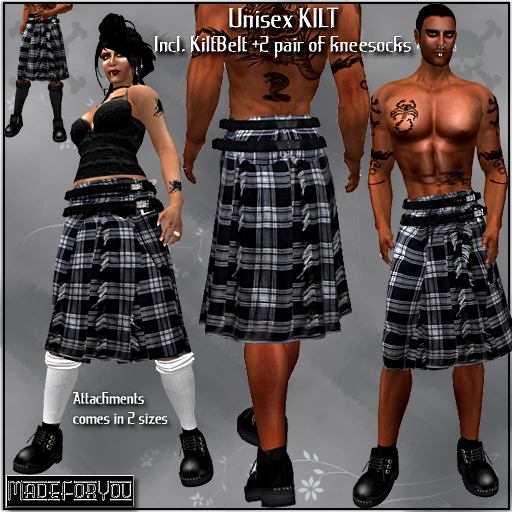 UnisexKILT+Kneesocks/MadeForYou