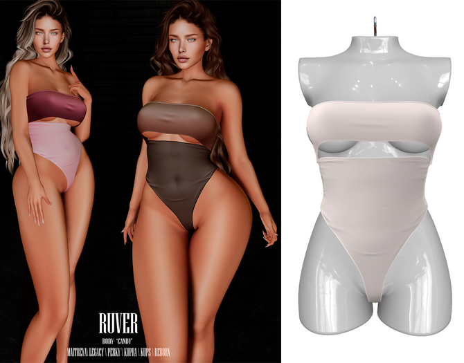 RUVER-Body :: Candy - White