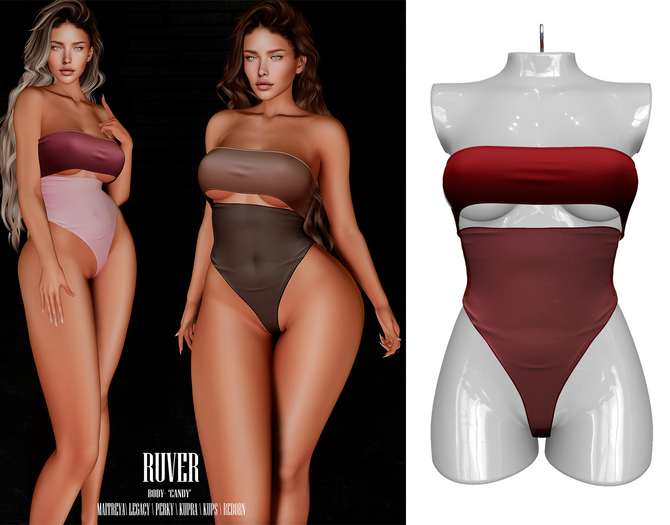 RUVER-Body :: Candy - Red