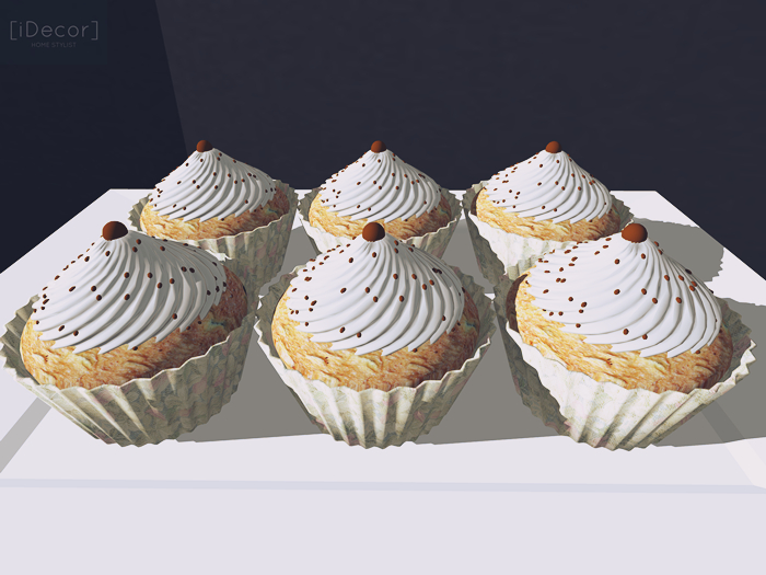 [iDecor] Choco Vanilla Cupcakes