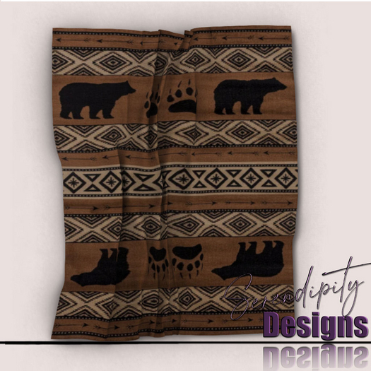 Serendipity Designs - Southwestern Bear Rug 