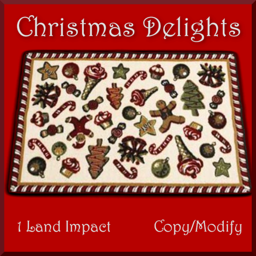 Christmas Cookies Rug