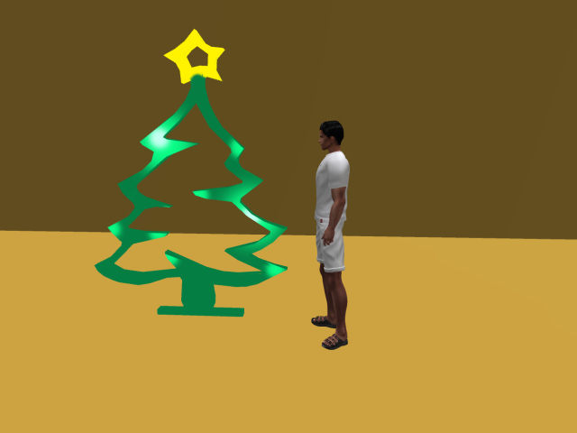 Christmas Tree silhouette - Full perm
