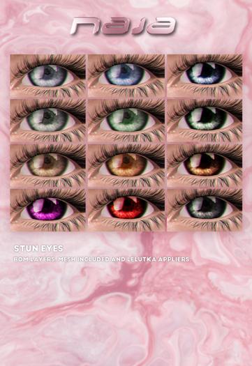 naja // stun eyes fatpack