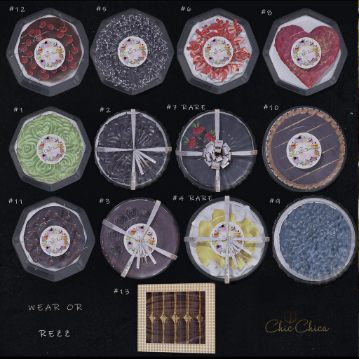 :::ChicChica::: TakeCake Full Set - Complete Gacha
