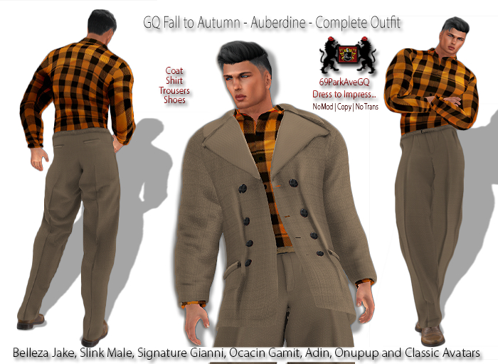 69ParkAveGQ - Fall into Autumn - Auberdine - Complete Outfit