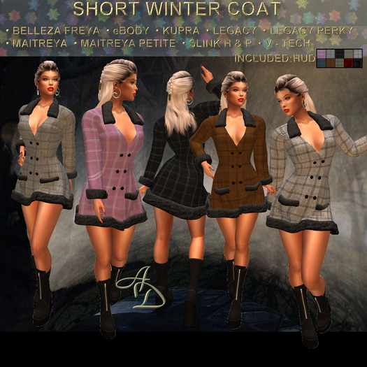 WINTER COAT WITH FUR