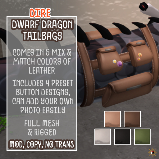 *Helios* DD Tailbags (DIRE)