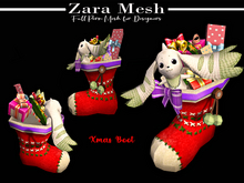 ZM - Christmas - Boot - FULL PERM MESH