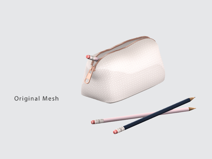 ACORN Pencil Case -White