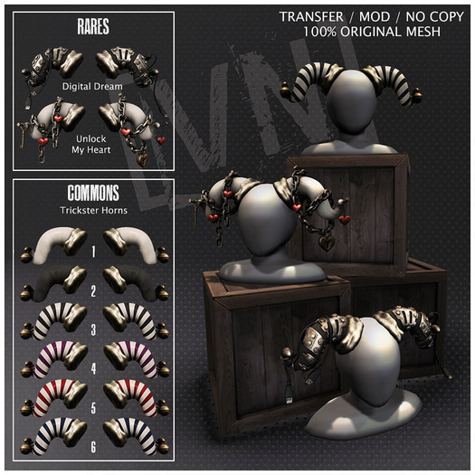 [VN] Gacha Horns - Digital Dream RARE